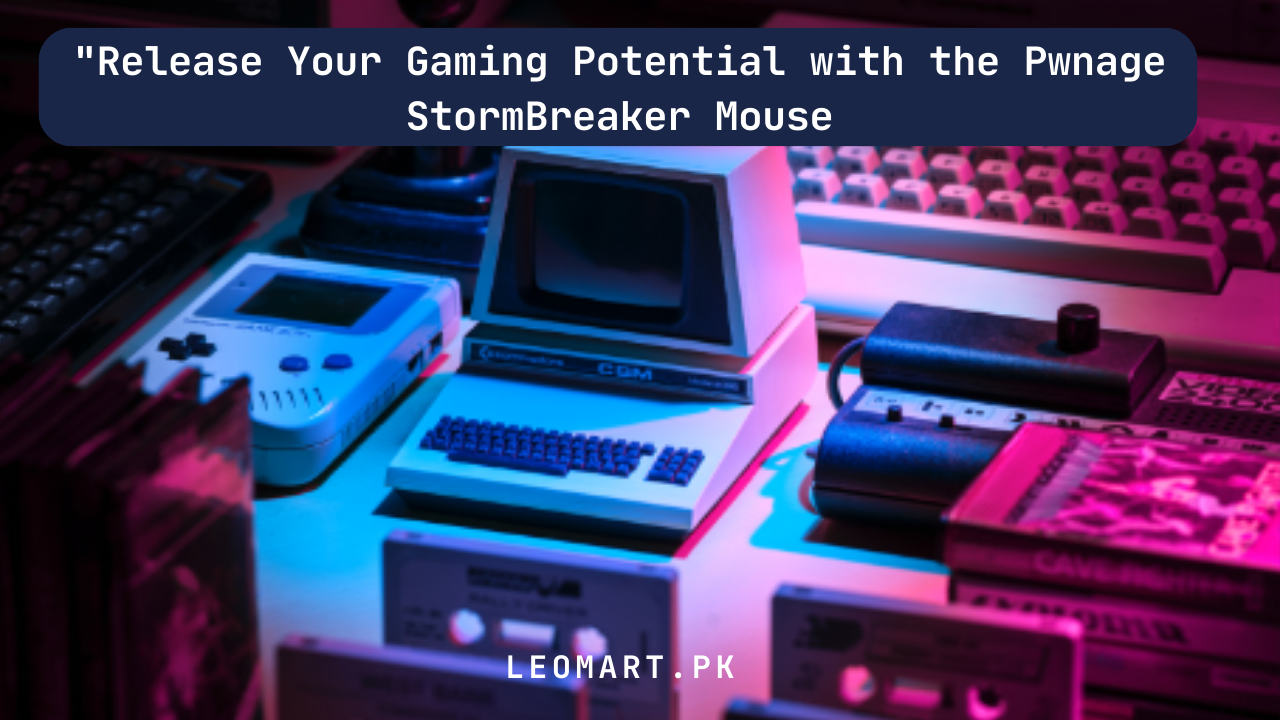 “Release Your Gaming Potential with the Pwnage StormBreaker Mouse