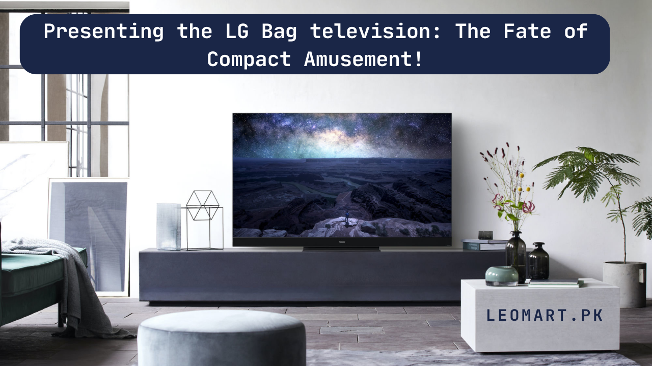 Presenting the LG Bag television: The Fate of Compact Amusement!